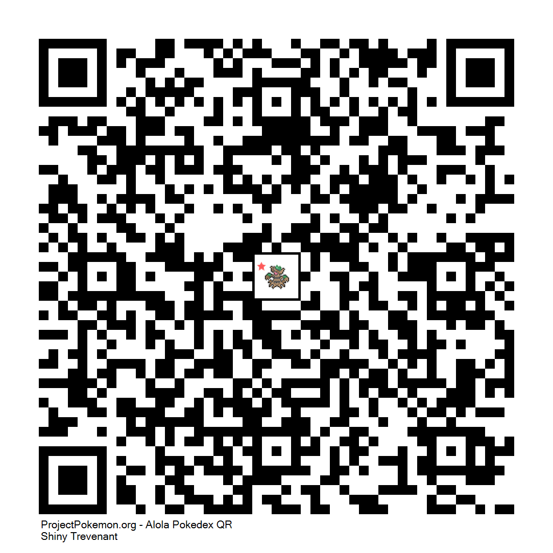Cdigo QR de Trevenant variocolor